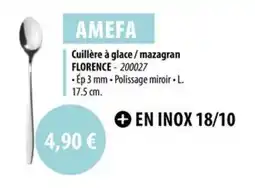 Cuisine Plaisir AMEFA Cuillère à glace/mazagran florence offre