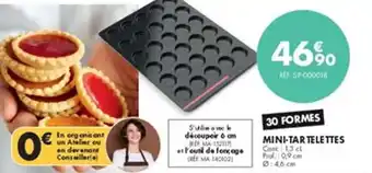 Guy Demarle Mini-tartelettes offre