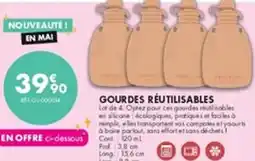 Guy Demarle Gourdes réutilisables offre
