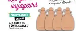 Guy Demarle 4 gourdes réutilisables offre