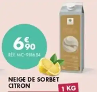 Guy Demarle Neige de sorbet citron offre