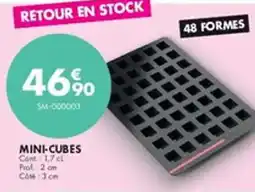 Guy Demarle Mini-cubes offre