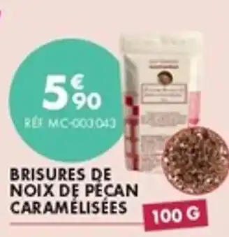 Guy Demarle Brisures de noix de pecan caramelisées offre