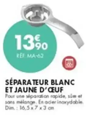Guy Demarle Séparateur blanc et jaune d'œuf offre