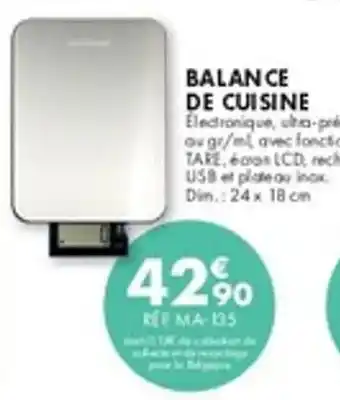 Guy Demarle Balance de cuisine offre