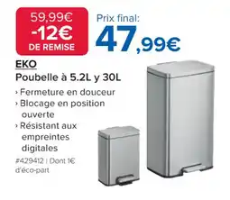 Costco EKO Poubelle à offre