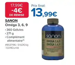 Costco SANON Oméga 3, 6, 9 offre