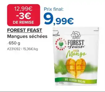 Costco FOREST FEAST Mangues séchées offre