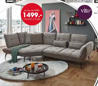 Möbel Martin Canapé d'angle offre