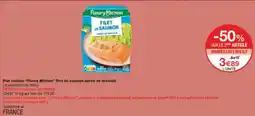 Monoprix Plat cuisine fleury michon filet de saumon purée de brocolls offre