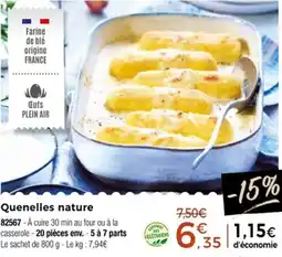 Thiriet Quenelles nature offre