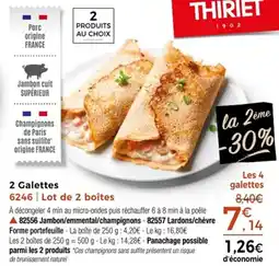 Thiriet 2 galettes offre