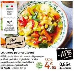 Thiriet Légumes pour couscous offre