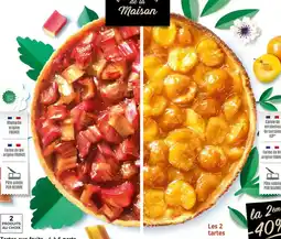 Thiriet Tartes aux fruits 4 à 6 parts offre