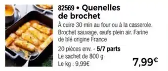 Thiriet Quenelles de brochet offre