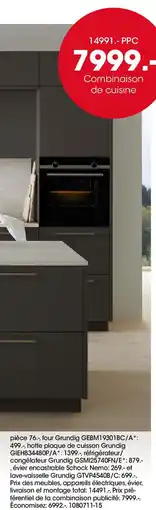 Möbel Martin Combinaison de cuisine offre