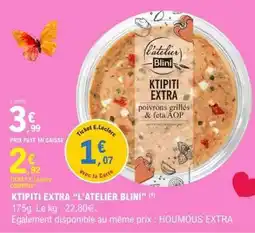 E.Leclerc KTIPITI EXTRA “L’ATELIER BLINI” offre