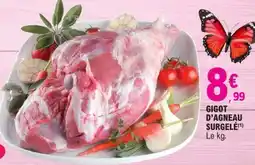 E.Leclerc GIGOT D'AGNEAU SURGELÉ offre
