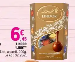 E.Leclerc LINDOR LINDT offre