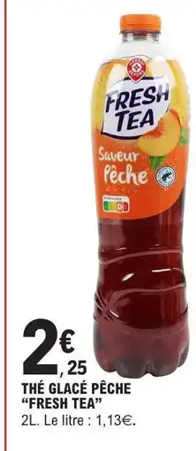 E.Leclerc THE GLACE PÊCHE 'FRESH TEA' offre