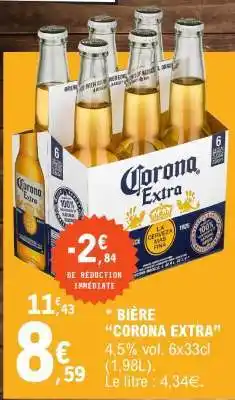 E.Leclerc Bière Corona Extra offre