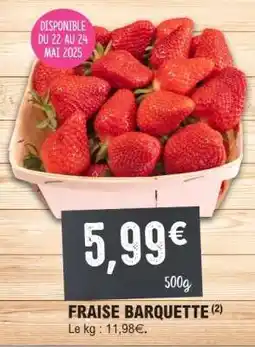 E.Leclerc FRAISE BARQUETTE offre