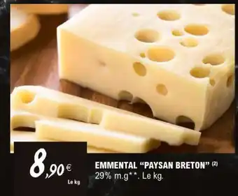 E.Leclerc EMMENTAL PAYSAN BRETON offre