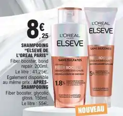 E.Leclerc Shampooing ELSEVE DE L'ORÉAL PARIS offre