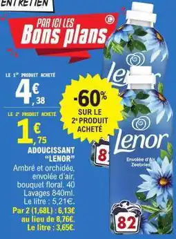E.Leclerc ADOUCISSANT LENOR offre