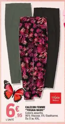 E.Leclerc CALECON FEMME 'TISSAIA BASIC' offre