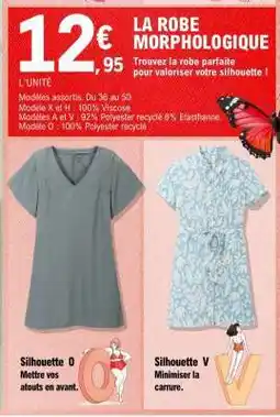 E.Leclerc LA ROBE MORPHOLOGIQUE offre