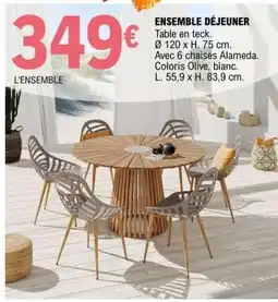 E.Leclerc ENSEMBLE DÉJEUNER offre