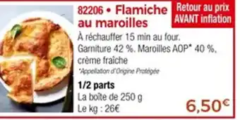 Thiriet Flamiche au maroilles offre