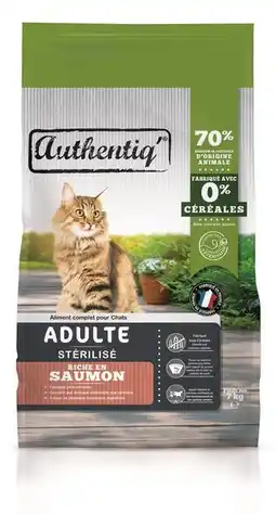 Gamm vert Croquettes chat Authentiq' offre