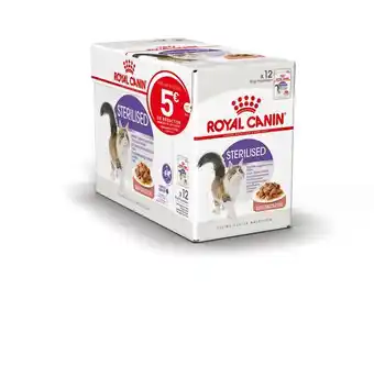 Gamm vert Bouchées en sauce Royal Canin offre