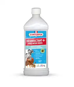 Gamm vert Désinfectant Plus fraîcheur verte Saniterpen offre
