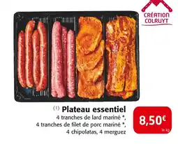Colruyt CRÉATION COLRUYT Plateau essentiel offre