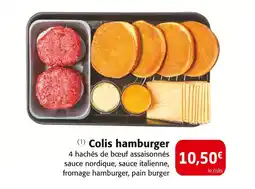 Colruyt Colis hamburger offre