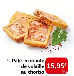 Colruyt Pâté en croûte de volaille au chorizo offre