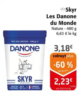 Colruyt Les Danone du Monde Skyr offre