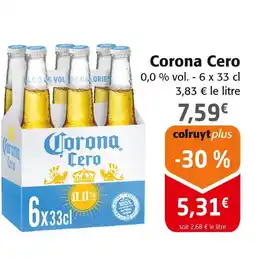 Colruyt Corona Cero offre