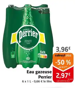 Colruyt PERRIER Eau gazeuse offre