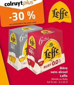 Colruyt LEFFE Bière sans alcool offre