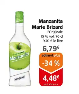 Colruyt Marie Brizard Manzanita offre