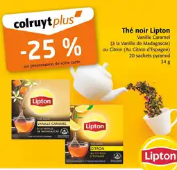 Colruyt LIPTON Thé noir offre