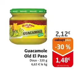 Colruyt Old El Paso Guacamole offre