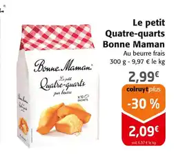 Colruyt Bonne Maman Le petit quatre-quarts offre