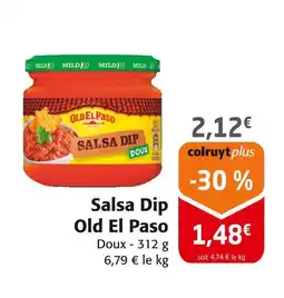 Colruyt OLD EL PASO Salsa dip offre