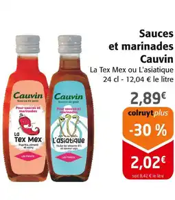 CAUVIN Sauces et marinades