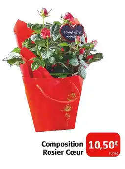 Colruyt Composition Rosier Cœur offre